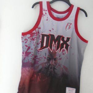 Headgear Classics DMX Flesh Of My Flesh Basketball Jersey Men's Size 2XL Gray